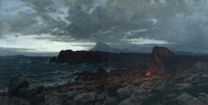 Herfstavond aan de kust, Kinn