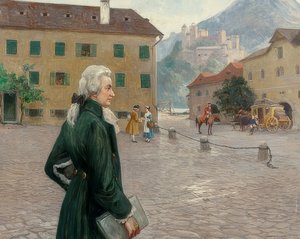 De jonge Mozart in Salzburg