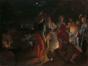 De Bataven belegeren de Romeinse legerregimenten bij Vetera door Otto van Veen