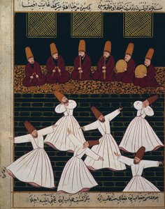 Ritueel van de draaiende derwisjen in Konya