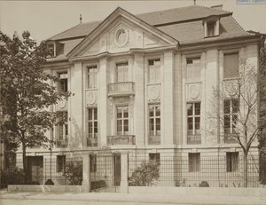 Messel, Alfred - Berlijn- Residentie Dr Eduard Simon, Voormalige Victoriastrasse 7 - 1902 1904 door Ottomar Anschütz
