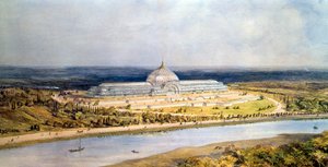 Ontwerp voor de Industriële Tentoonstelling, Wenen, 1873, ca. 1830-1873 door Owen Jones
