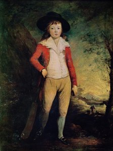 Portret van William Seward met een cricketbat, ca. 1788-91