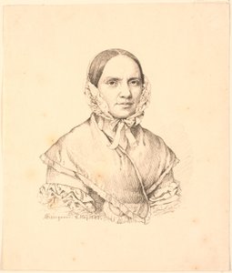 Portret van Hanne Westengaard door P.C. Skovgaard