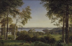 Uitzicht over Skarre Sø