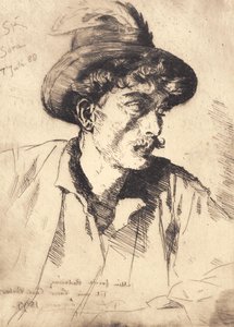 Italiaanse landarbeider. Sora door Peder Severin Krøyer
