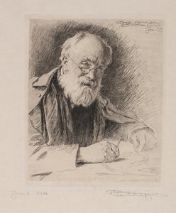 Lorenz Frølich door Peder Severin Krøyer
