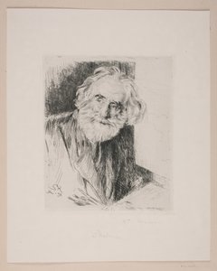Portret van Vilhelm Kyhn door Peder Severin Krøyer
