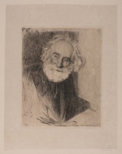 Portret van Vilhelm Kyhn door Peder Severin Krøyer