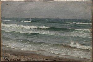 Zeegezicht. Skagen door Peder Severin Krøyer