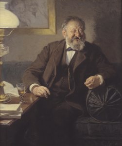 De auteur Sophus Schandorph door Peder Severin Krøyer