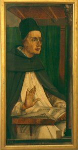 Albertus de Grote door P. (c.1450 1504) Joos van Gent and Berruguete