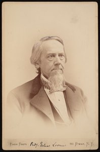 Portret van Elias Loomis 1811-1889, Tussen 1883 en 1889 door Pach Bros
