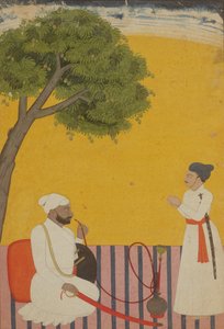 Portret van een prins, Jammu, Kashmir door Pahari School