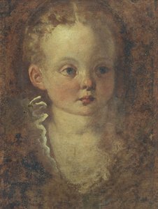 Buste van een meisje (verso), c.1588-90 door Palma Il Giovane