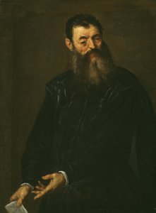 Portret van een heer, ca. 1590 door Palma Il Giovane (1548 1628)