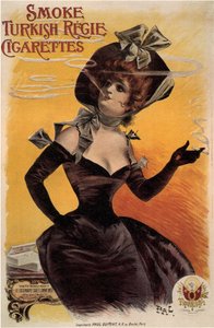 Rook Turkse Regie Sigaretten, 1895