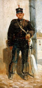 Militaire uniformen, collectie van 5