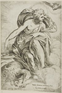 Johannes de Evangelist door Paolo Farinati