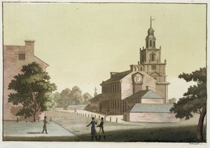 Independence Hall, Philadelphia, Pennsylvania, uit 