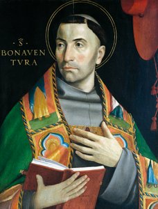 St. Bonaventura (1221-74) door Paolo Morando Cavazzola