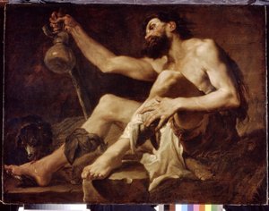 Lazarus als arme bedelaar