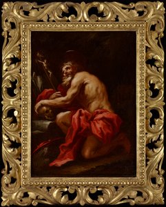 Sint Hiëronymus in de woestijn, ca. 1700