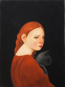 Laura, 2019 (olieverf op houtpaneel)
