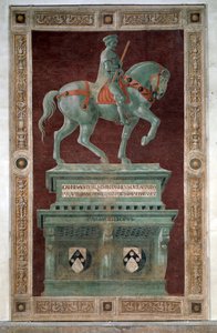 Grafmonument voor Sir John Hawkwood door Paolo Uccello