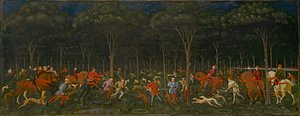 De jacht in het bos, c.1465-70