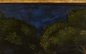 De jacht in het bos, c.1465-70 (detail) door Paolo Uccello