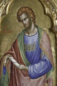 St. Philip (detail) door Paolo Veneziano