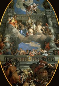 Apotheose van Venetië, 1585 door Paolo Veronese