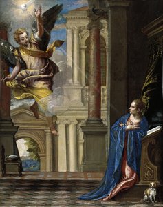 De Annunciatie door Paolo Veronese