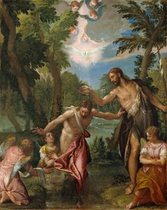 De doop van Christus door Paolo Veronese