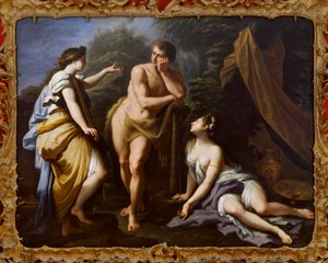 De keuze van Hercules, 1712 door Paolo de