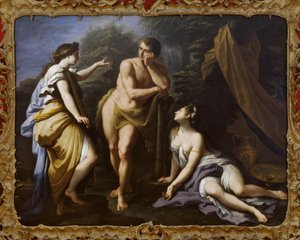 De Keuze van Hercules, 1712 door Paolo di Matteis