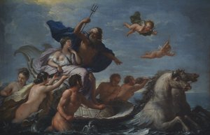 Triomf van Neptunus en Amphitrite door Paolo di Matteis