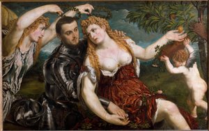 Allegorie van de Overwinning door Paris Bordone