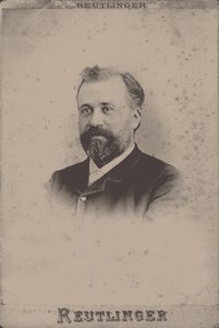 Portret van de componist Henri Maréchal door Paris . Photo studio Reutlinger
