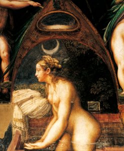 Diana en Actaeon, detail