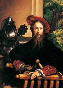 Portret van Galeazzo Sanvitale door Parmigianino
