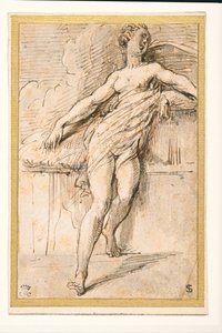 Liggende vrouwelijke figuur
