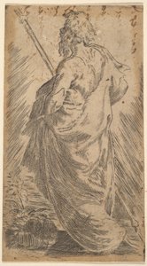 Sint Jacobus Major, begin 16e eeuw door Parmigianino