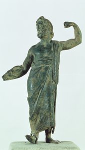 Shami-figuur, mogelijk Zeus of Poseidon, teruggevonden uit de verwoeste tempel in de stad Nehavand (bekend als Laodicea), Iran