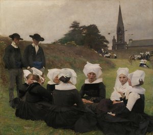 Les Bretonnes au Pardon