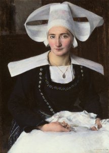 Vrouw uit Bretagne