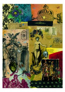 Romantische barokcollage