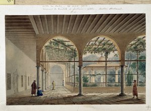 Dervish klooster en fontein