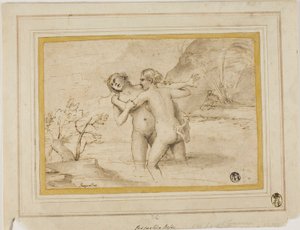 Salmacis en Hermaphroditus door Pasquale de